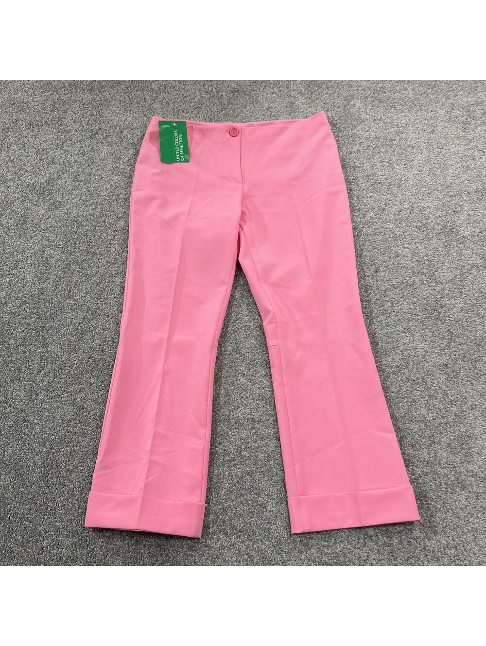 United Colors of Benetton Women’s Pink Pants Size 44 NWT Trousers
